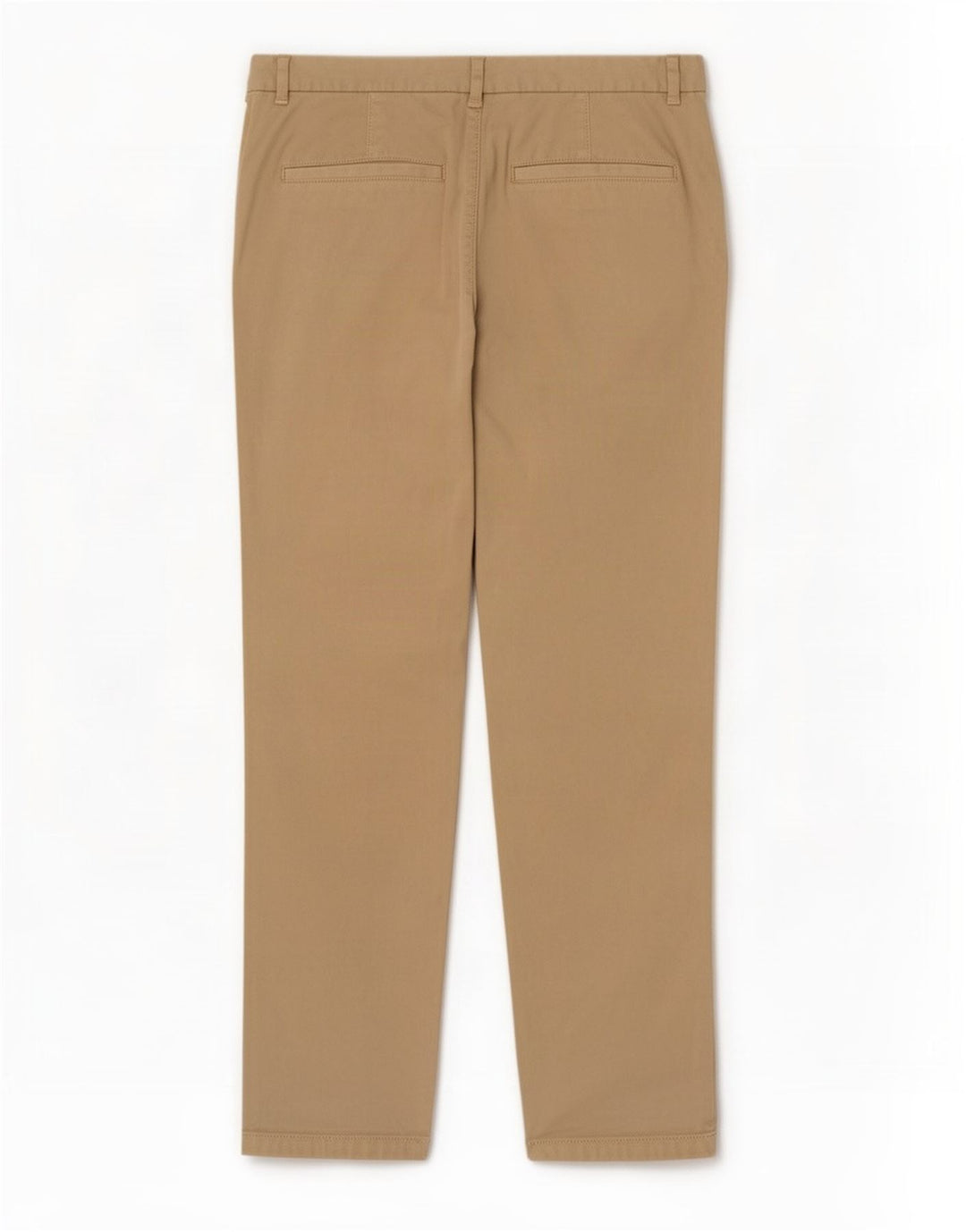 Calça Chino Feminina Marks & Spencer Slim UK 12 Médio W30 L29 Bege