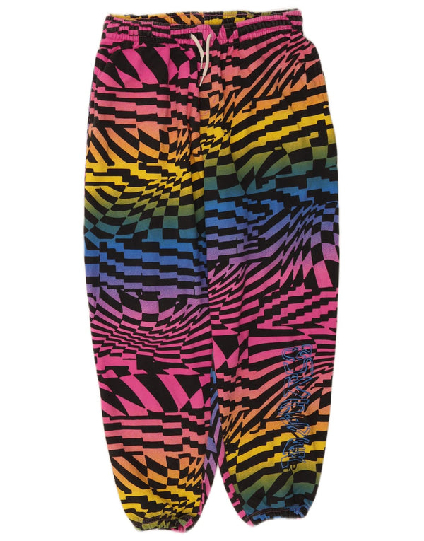 Quiksilver Meninas Calças de Treino Gráfico Joggers 13-14 Anos Grande Multi