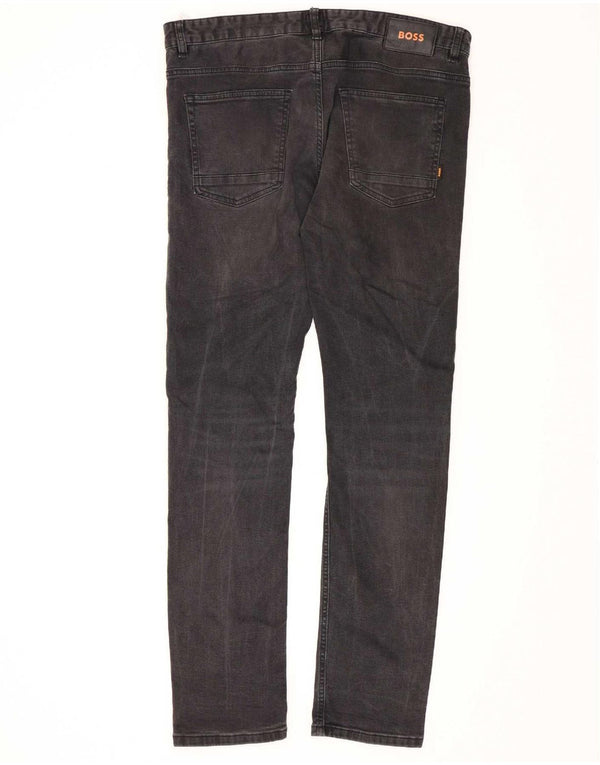 Hugo Boss Masculino Jeans Slim W36 L34 Algodão Preto