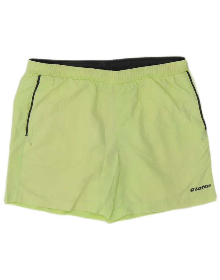 Lotto Shorts de banho masculino grande verde
