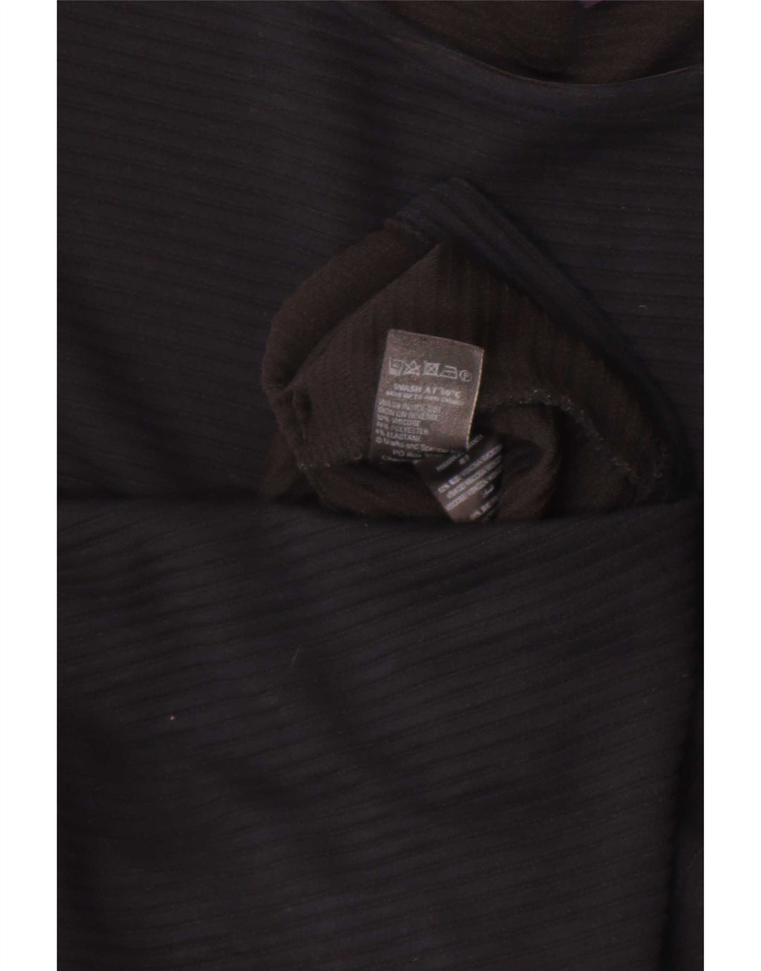 Vestido básico feminino Marks & Spencer UK 12 viscose preta média