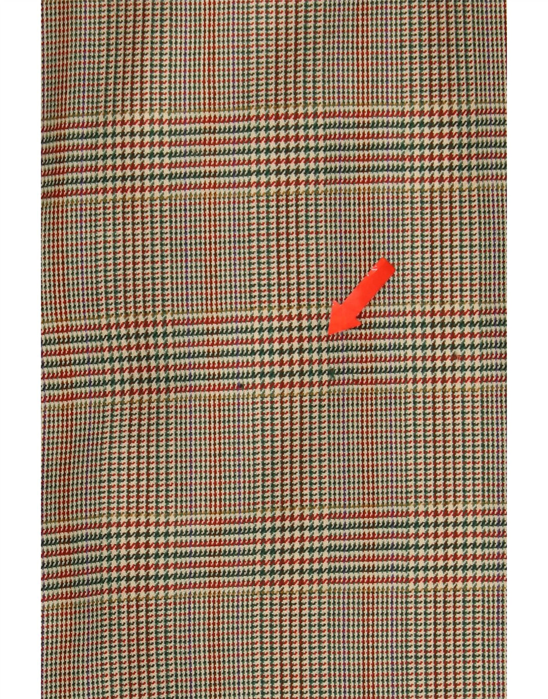 Jaqueta blazer feminina Burberrys com 2 botões Reino Unido 14 grande lã houndstooth verde