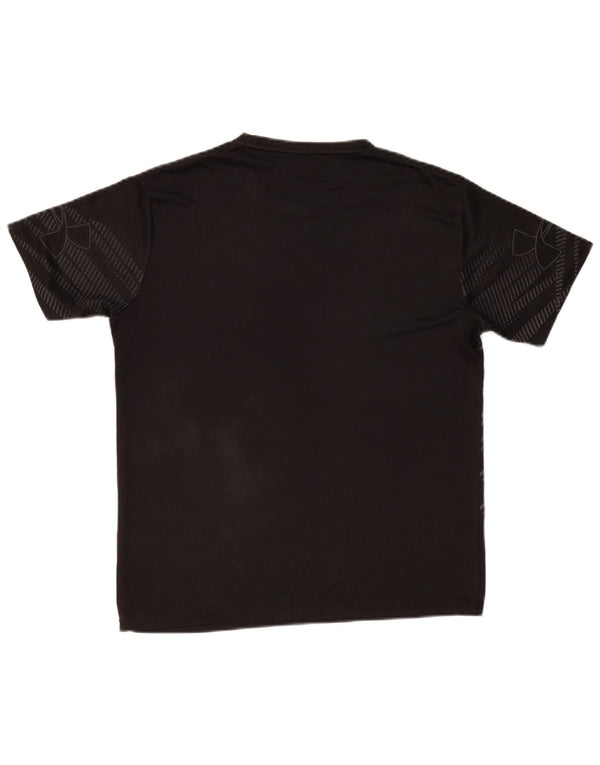 Camiseta feminina Under Armour Heat Gear Graphic UK 16 grande listrada preta