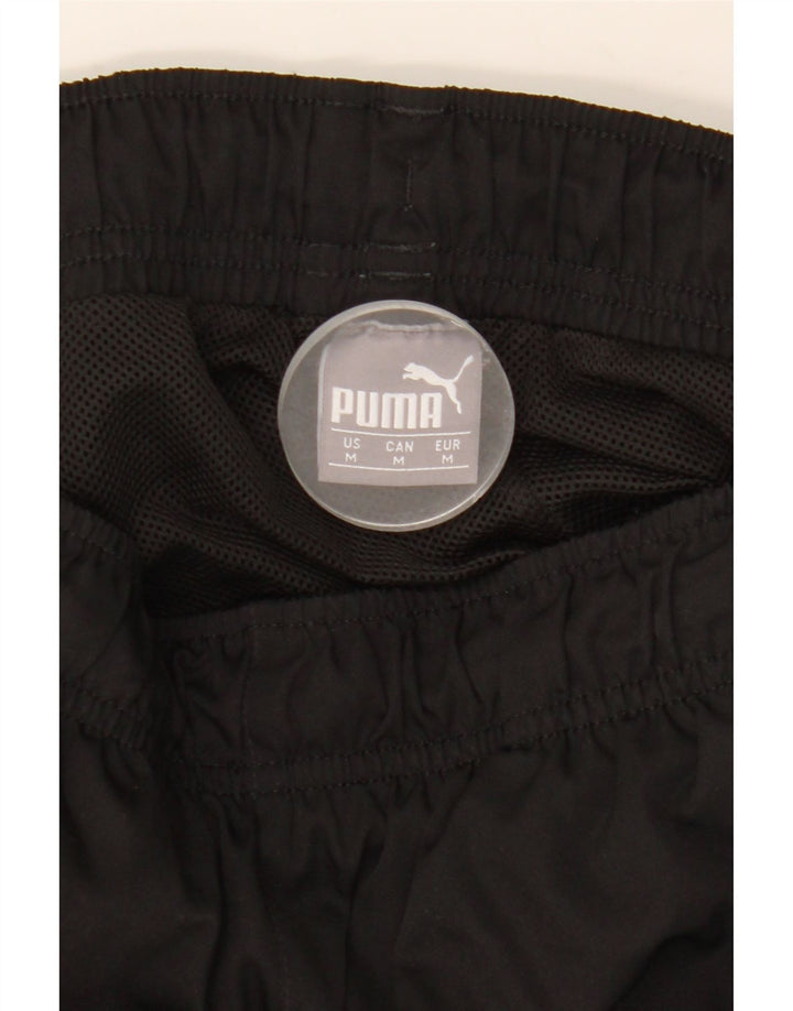 Calça de treino masculina Puma Joggers médio preto poliéster