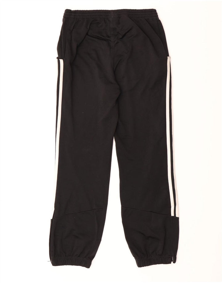 Adidas meninos calças de treino joggers 11-12 anos preto poliéster