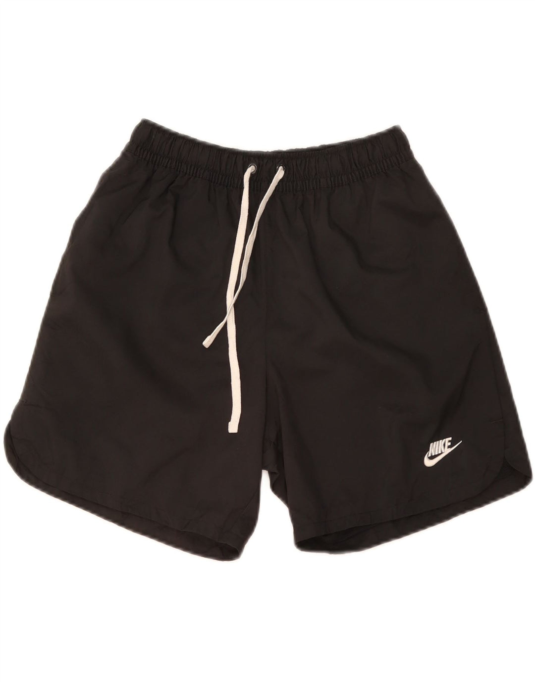 NIKE Mens Sport Shorts Pequeno Poliéster Preto