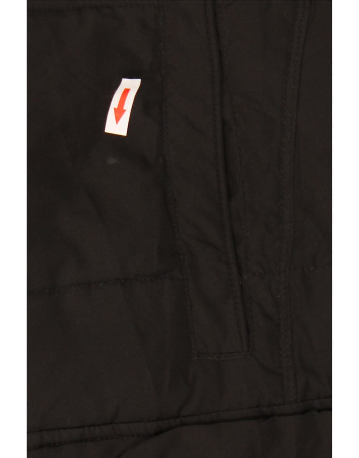 Jaqueta masculina acolchoada com capuz Calvin Klein IT 52 XL poliéster preto