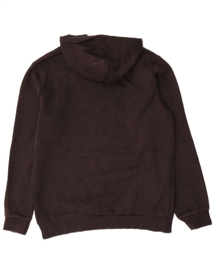 Puma Mens Hoodie Jumper Médio Algodão Preto