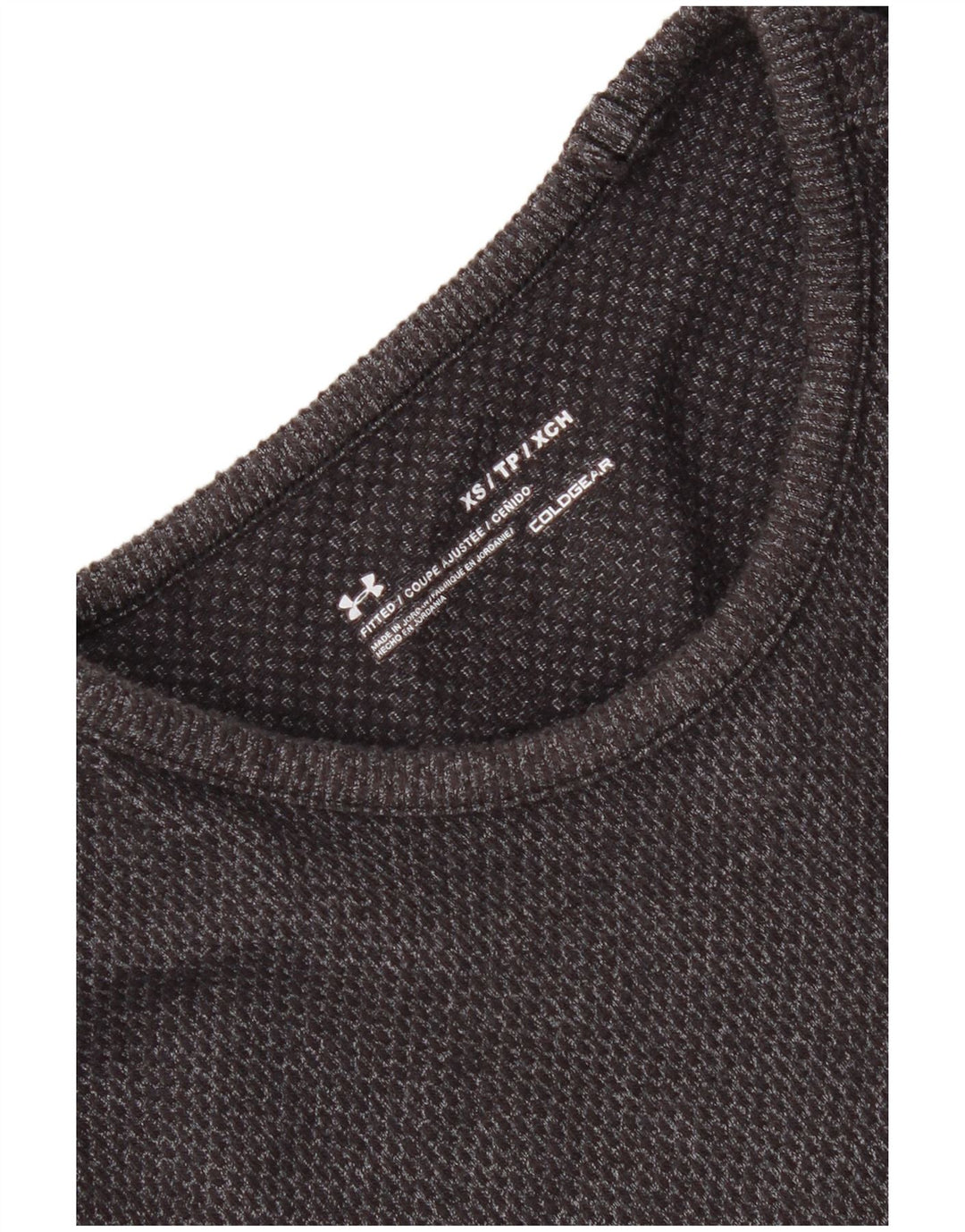 Under Armour Masculino Top Manga Longa XS Cinza