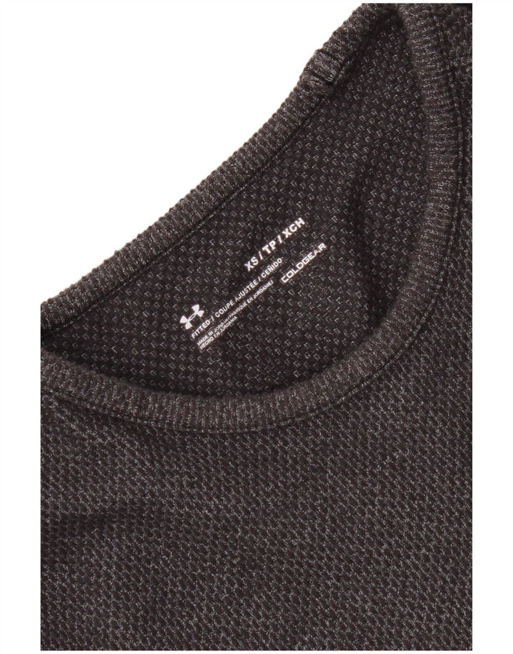 Under Armour Masculino Top Manga Longa XS Cinza