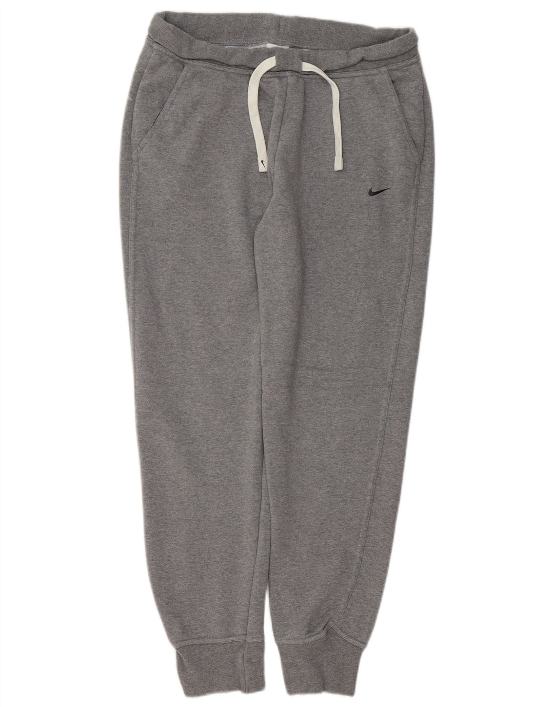 NIKE Mens Tracksuit Trousers Joggers Medium  Grey Cotton