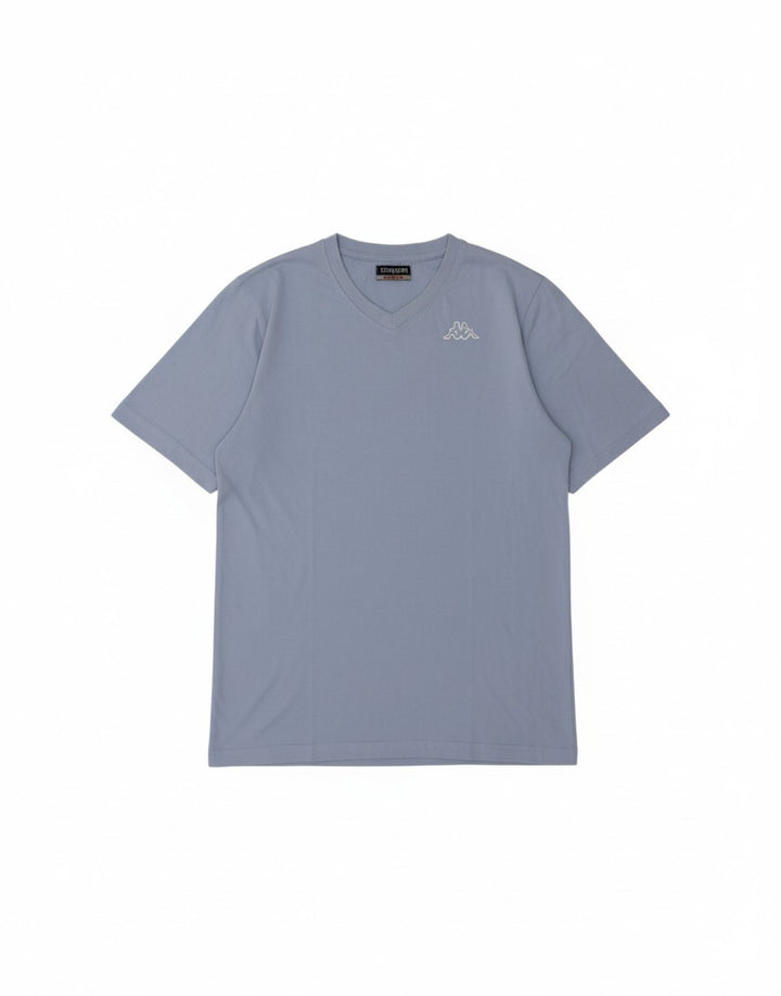 Camiseta masculina KAPPA top pequeno algodão azul