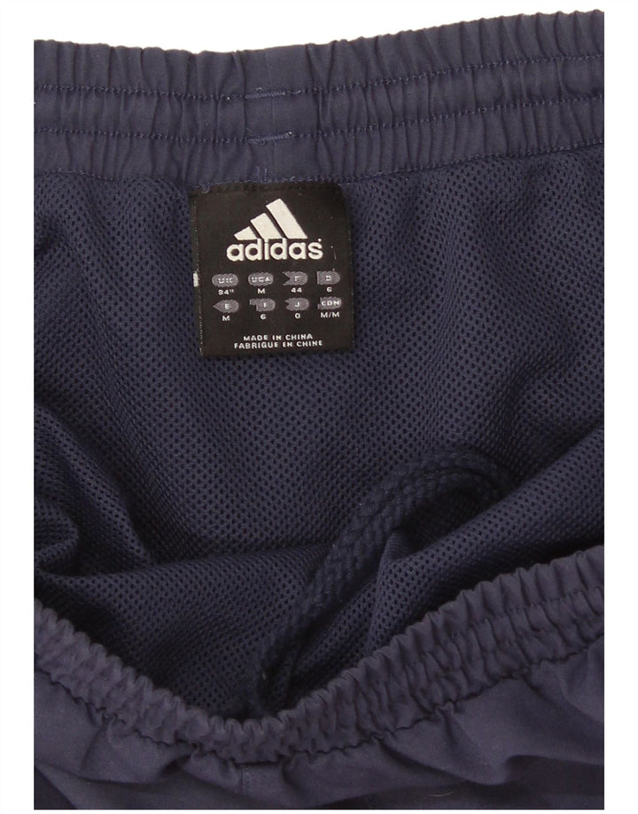 Adidas Mens Sport Shorts Médio Azul Marinho Colorblock Poliéster