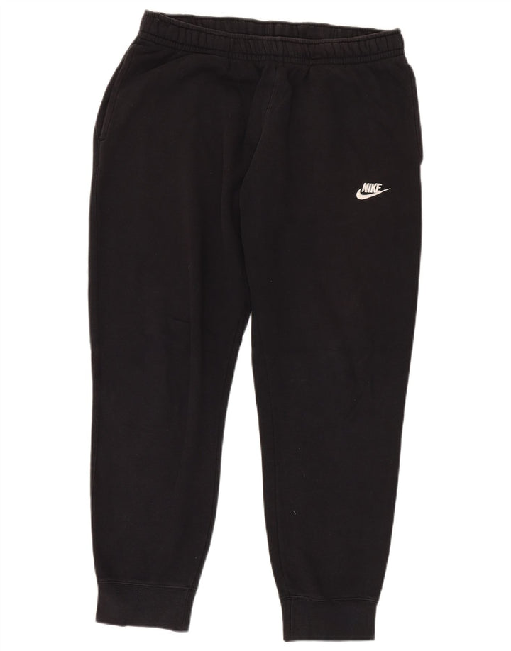 Calça de treino masculina NIKE Joggers grande algodão preto