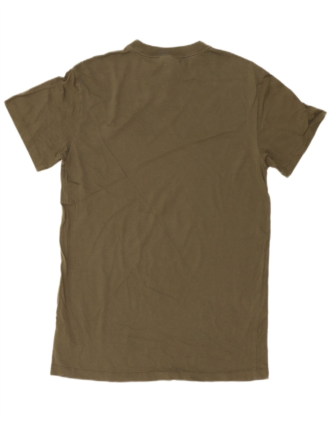 Camiseta masculina NIKE Top pequeno algodão cáqui