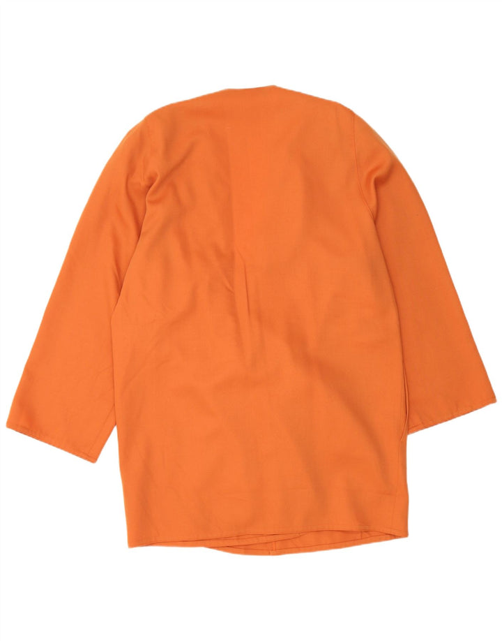 Cardigã feminino Vertice Longline Oversized Top IT 42 Médio Laranja