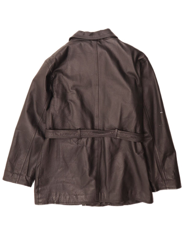Canda Womens By C&A Jaqueta de couro para motociclista Reino Unido 12 Médio Preto