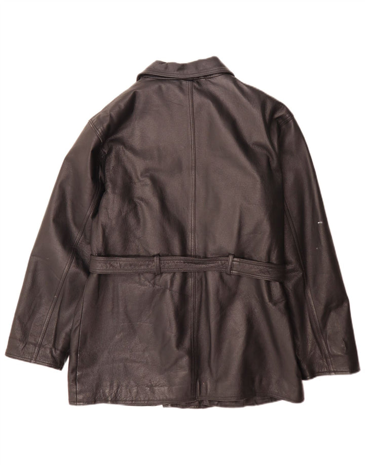 Canda Womens By C&A Jaqueta de couro para motociclista Reino Unido 12 Médio Preto