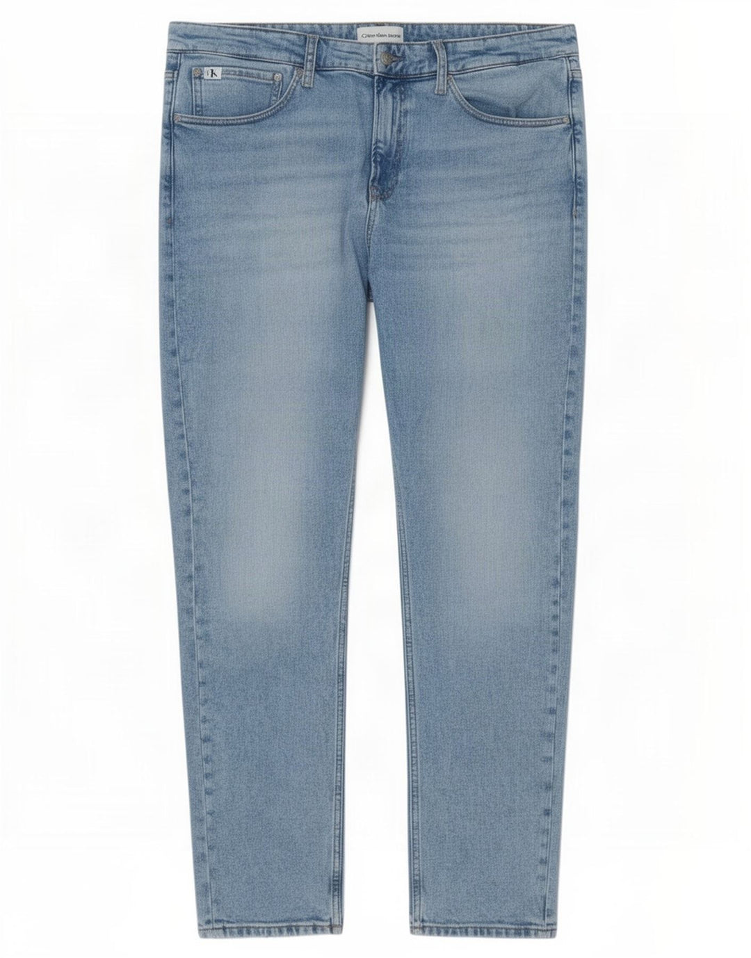 Calvin Klein Masculino Slim Jeans W38 L32 Azul Algodão