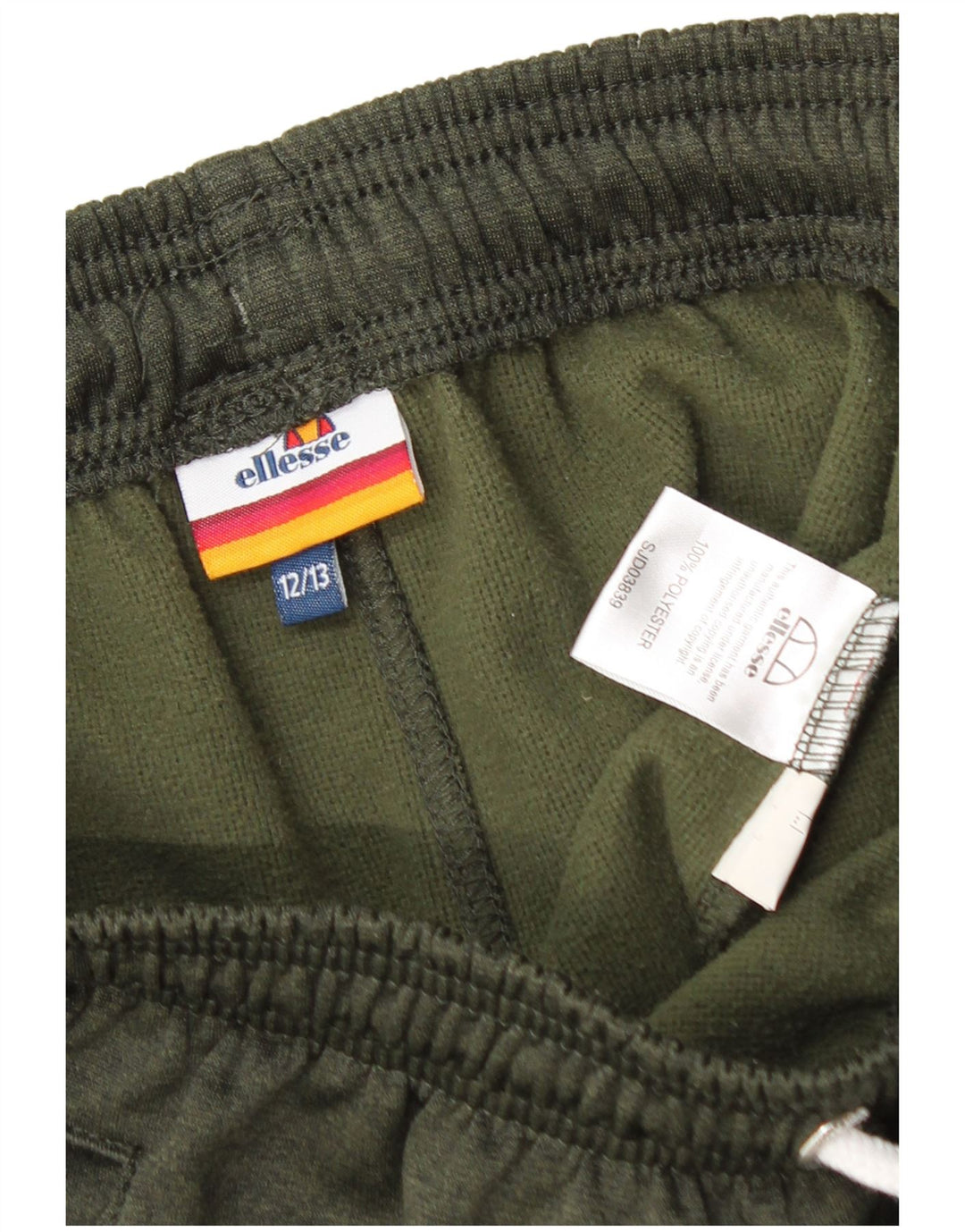 Ellesse Boys Sport Shorts 12-13 Anos Poliéster Cáqui