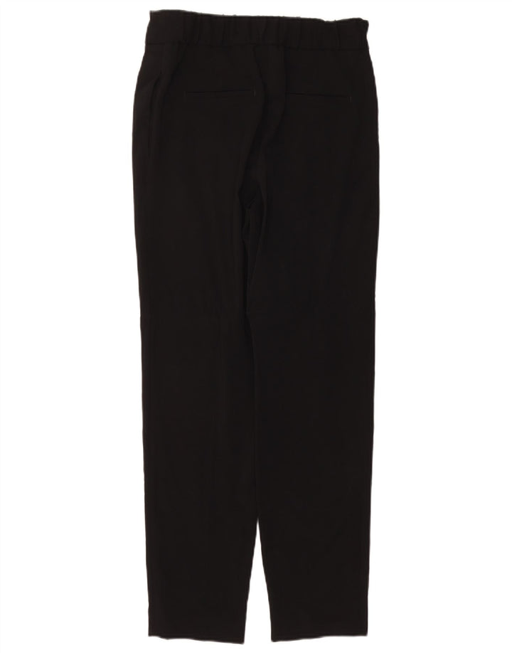 Calça casual feminina de cintura alta MASSIMO DUTTI UE 36 XS W26 L27 preta