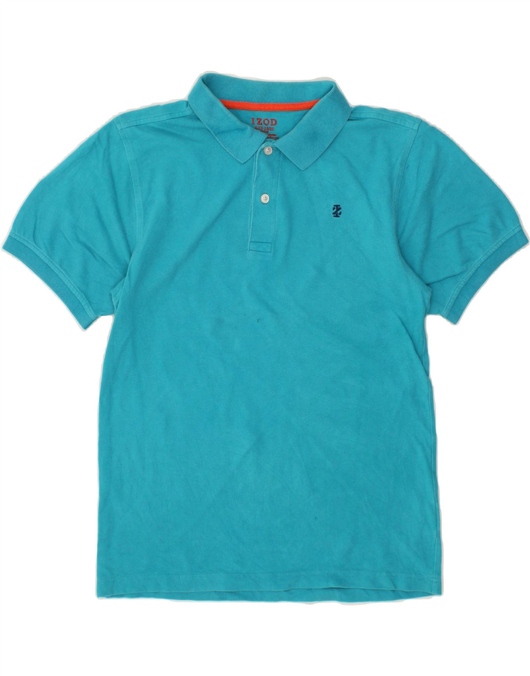 IZOD Boys Regular Fit Polo Shirt 14-15 Years XL Blue Cotton Vintage Izod and Second-Hand Izod from Messina Hembry 
