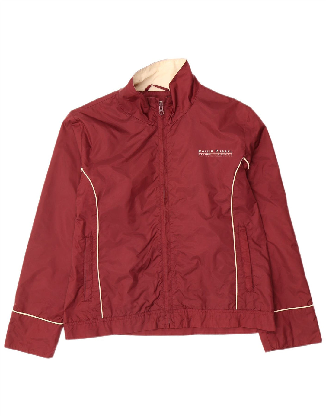 Jaqueta de treino feminina Philip Russel UK 14 médio marrom