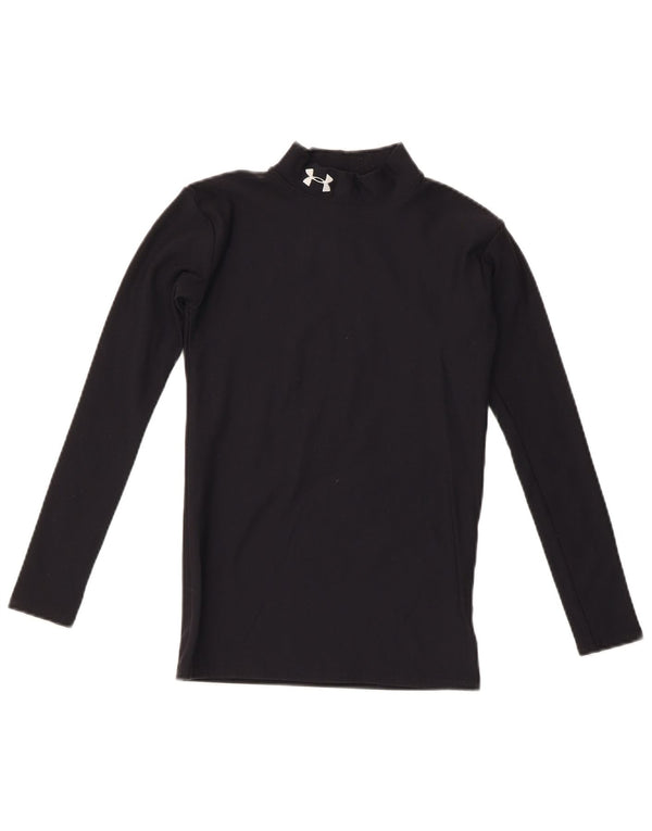 Under Armour Boys Top Manga Longa 11-12 Anos Grande Nylon Preto
