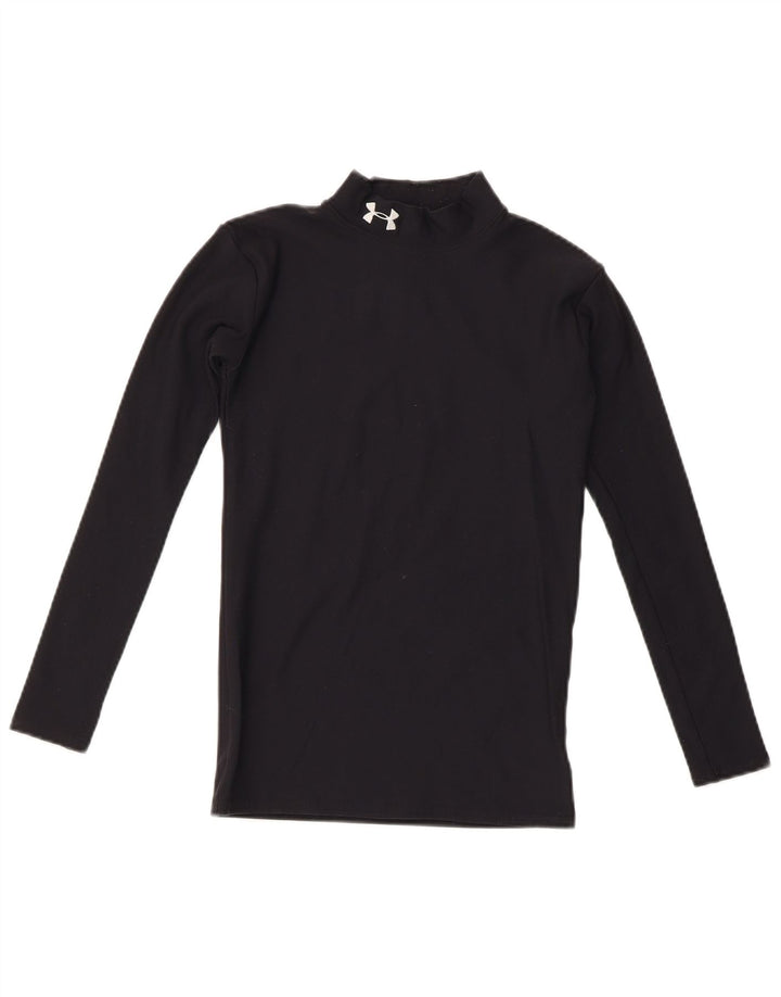 Under Armour Boys Top Manga Longa 11-12 Anos Grande Nylon Preto