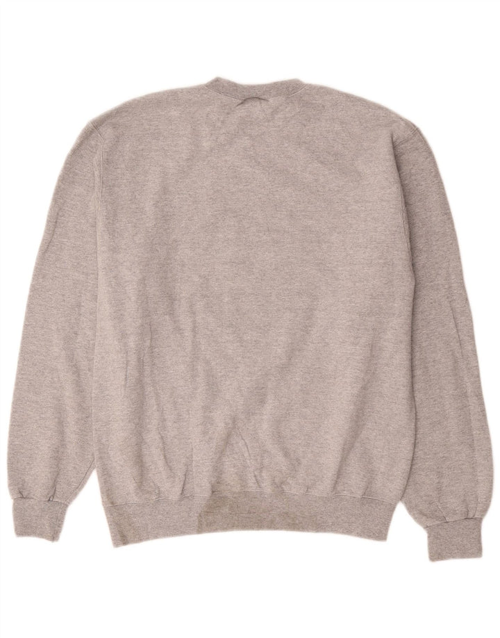 Champion Mens Nashville Graphic Moletom Jumper Médio Cinza Salpicado