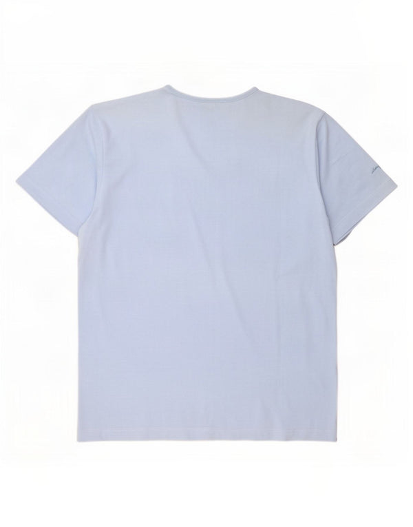 Camiseta masculina Champion grande algodão azul
