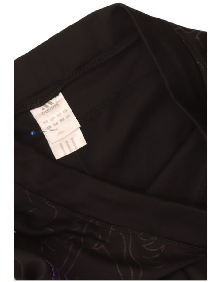 Leggings Adidas Feminino UK 14 Grande Poliéster Preto