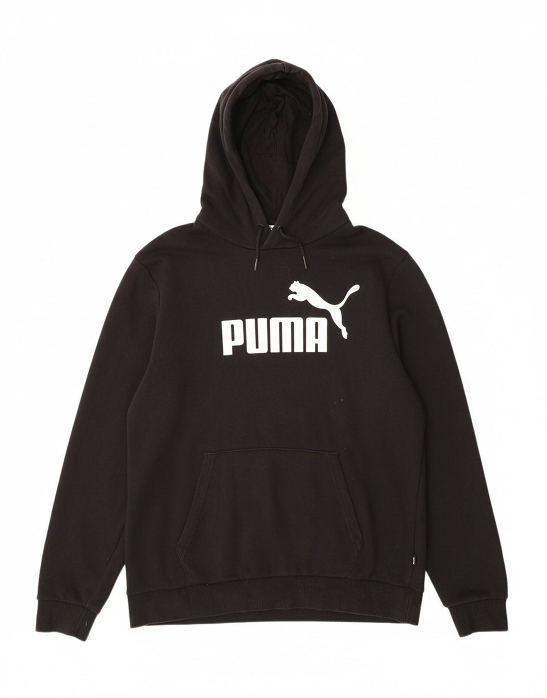 Jumper com capuz gráfico masculino PUMA grande preto