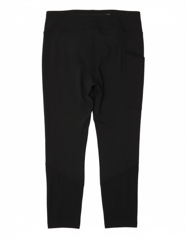 Leggings Nike Dri Fit Capri UK 8 Pequeno Poliéster Preto