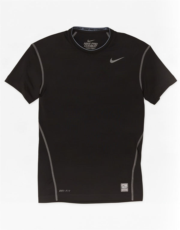 Camiseta masculina Nike grande poliéster preto