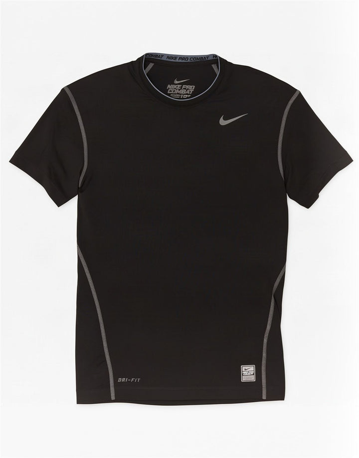 Camiseta masculina Nike grande poliéster preto