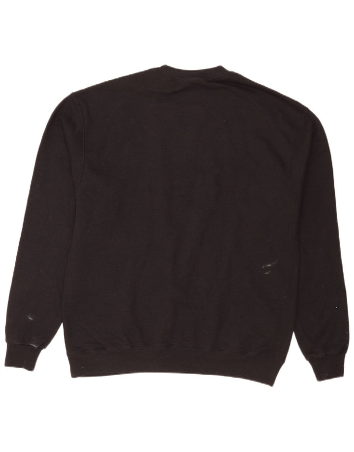Champion moletom masculino jumper grande algodão preto