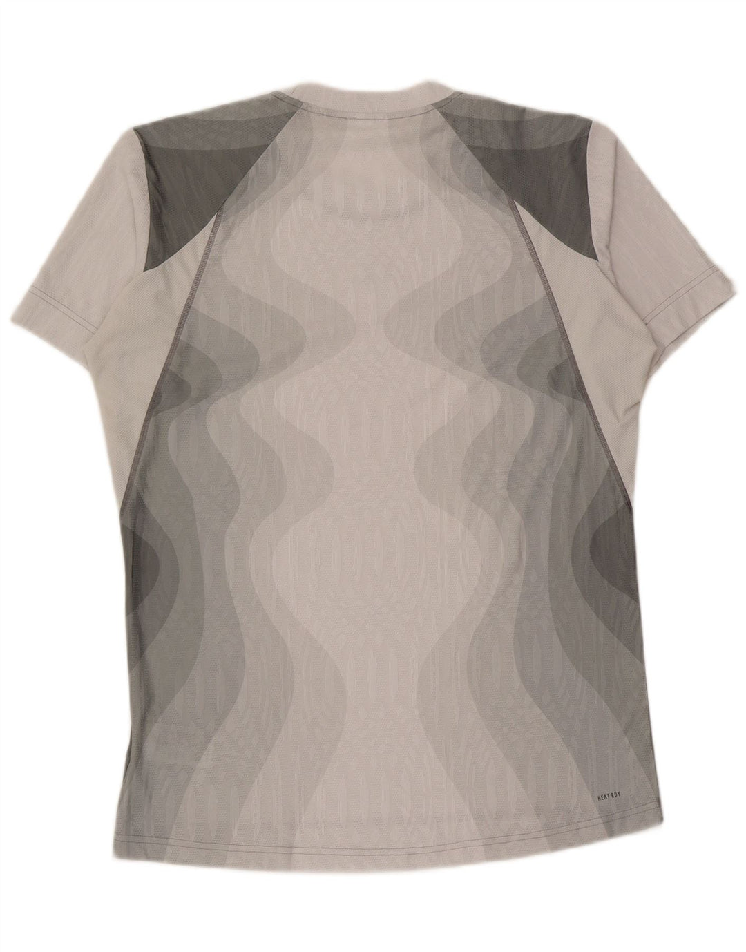 Camiseta Adidas Masculina Aeroready Graphic Top Grande Cinza Tie Dye Poliéster