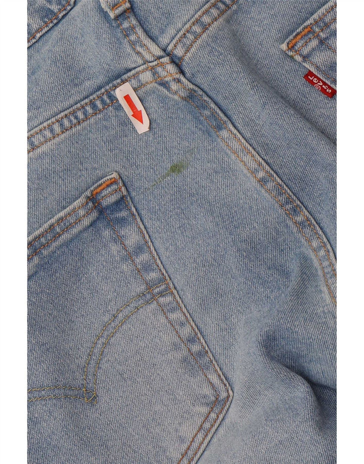 Levi's Masculino 502 Tapered Jeans W38 L31 Azul Algodão