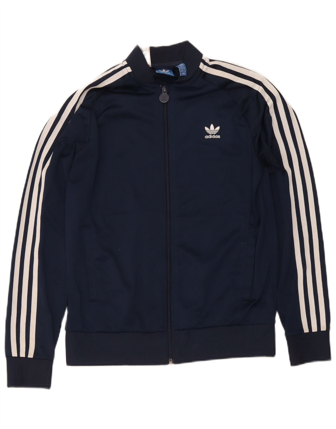 Casaco de treino Adidas menino 13-14 anos azul marinho poliéster