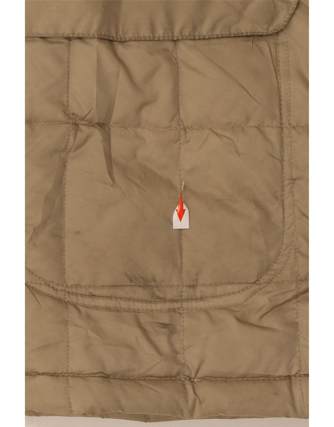 Jaqueta acolchoada masculina Sergio Tacchini UK 42 XL bege