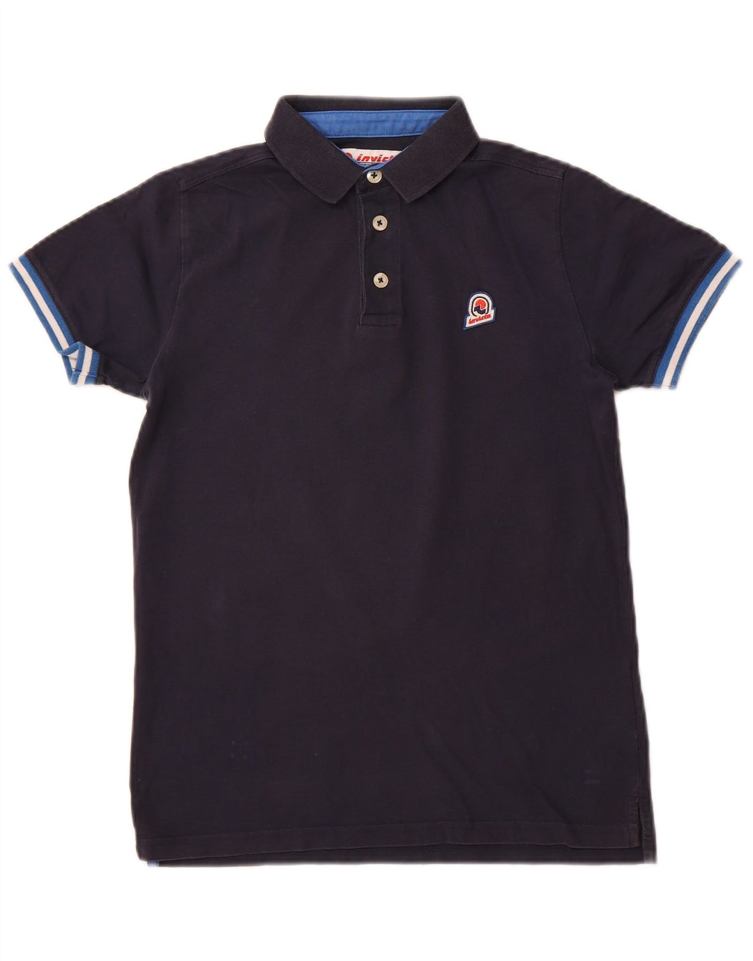 Camisa polo masculina INVICTA XS azul marinho algodão