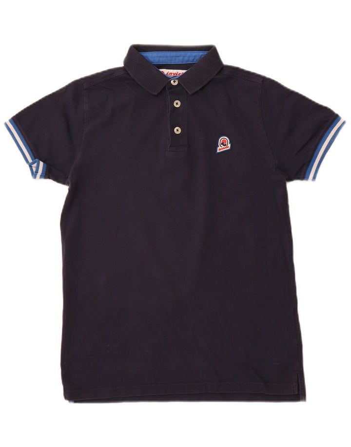Camisa polo masculina INVICTA XS azul marinho algodão