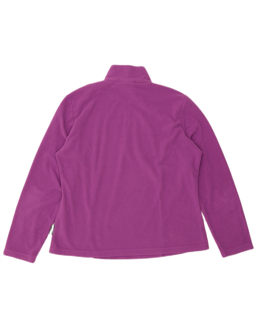 JACK WOLFSKIN Suéter feminino de lã com zíper e gola UK 18/20 XL roxo poliéster