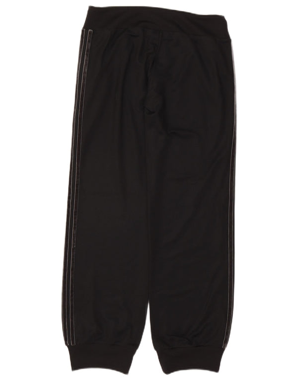 Adidas Womens Tracksuit Trousers Joggers UK 14 Medium  Black Polyester