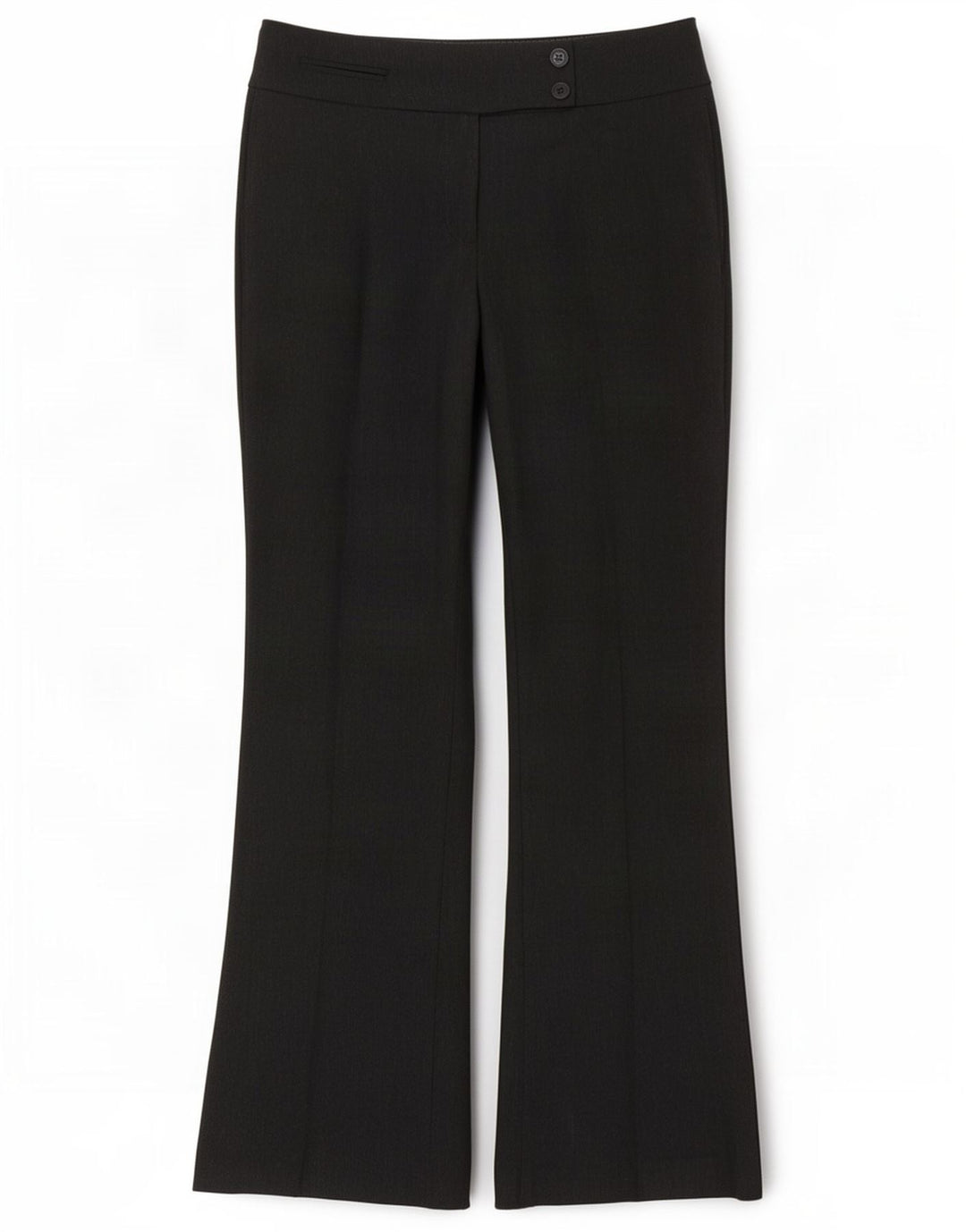 Calça feminina Marks & Spencer Bootcut Suit Reino Unido 12 Médio W32 L31 Cinza