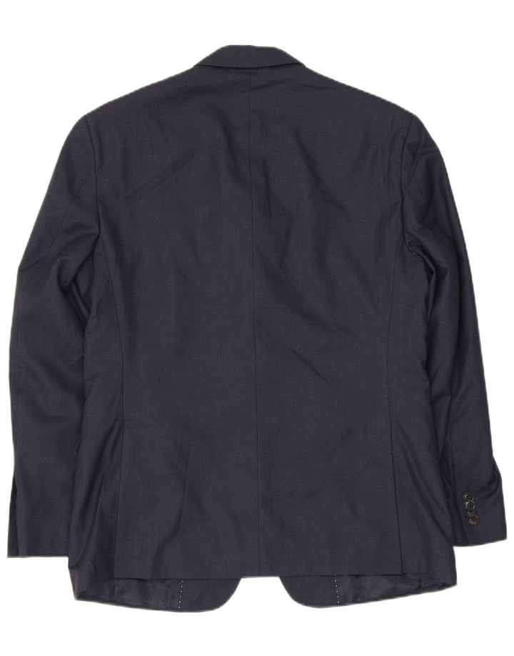 Jaqueta Blazer Masculina Tommy Hilfiger Curta 2 Botões Reino Unido 38 Médio Azul Marinho