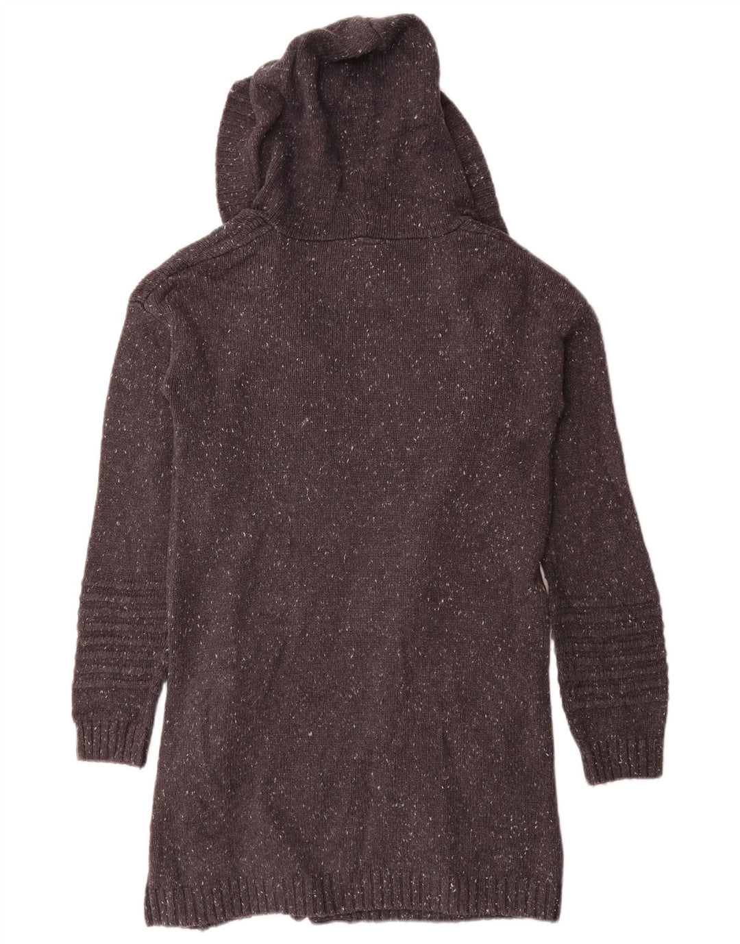 Suéter feminino Rip Curl Longline Open Cardigan UK 14 cinza médio manchado