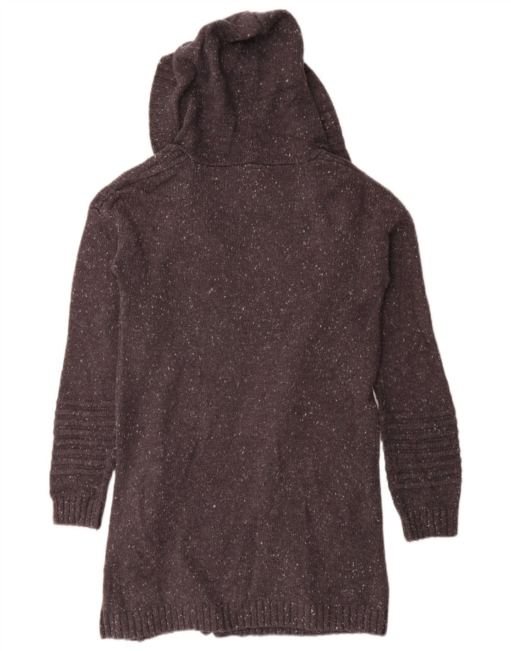 Suéter feminino Rip Curl Longline Open Cardigan UK 14 cinza médio manchado