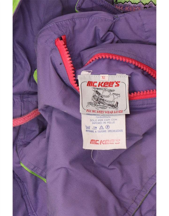 Jaqueta acolchoada reversível masculina MC Kee's UK 42 XL verde